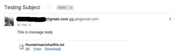 JavaMail API Send Email With Attachment