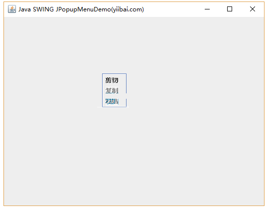 JPopupMenu