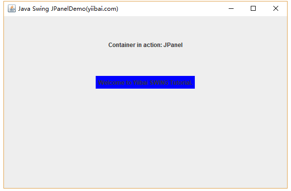 JPanel